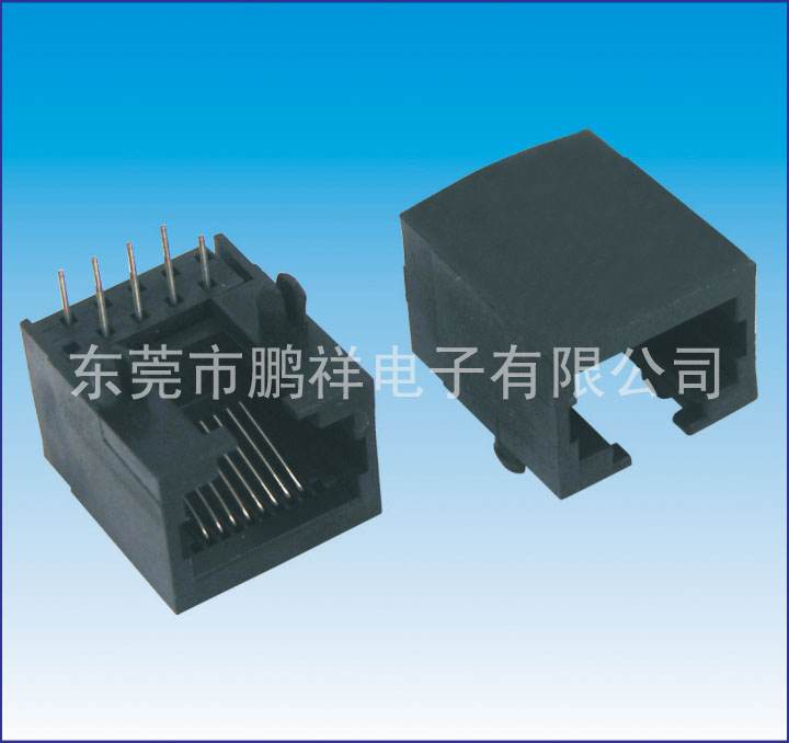 RJ45系列，8P8C 90度全塑