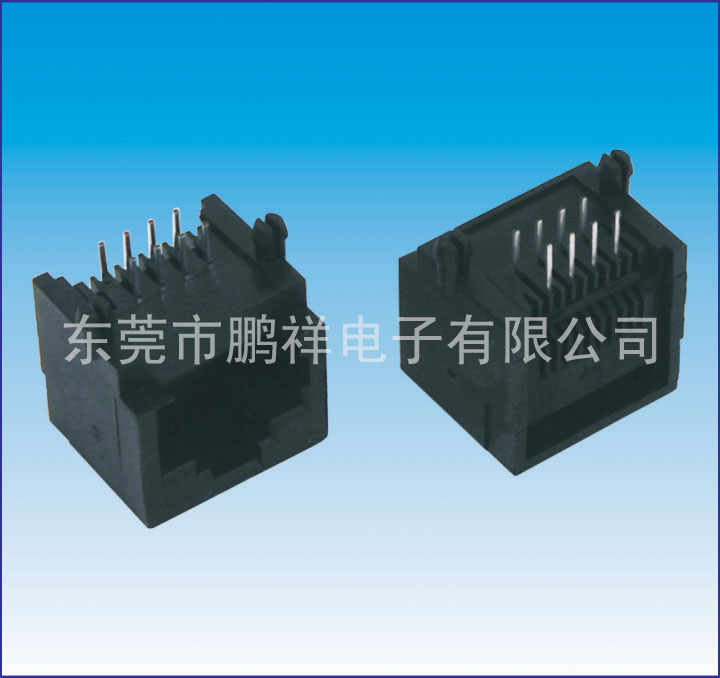 RJ45系列，8P8C  全塑扁針